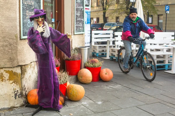 Halloween in Krakow. — Stock Photo, Image