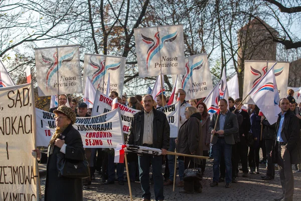 Fête nationale de l'indépendance en Pologne — Photo