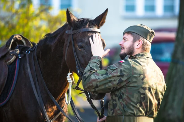 Národní den nezávislosti v Polsku — Stock fotografie