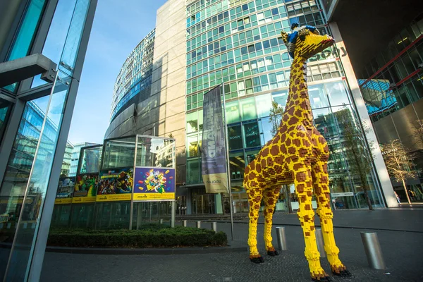 Sony Center on Potsdamer Platz. — Stock Photo, Image