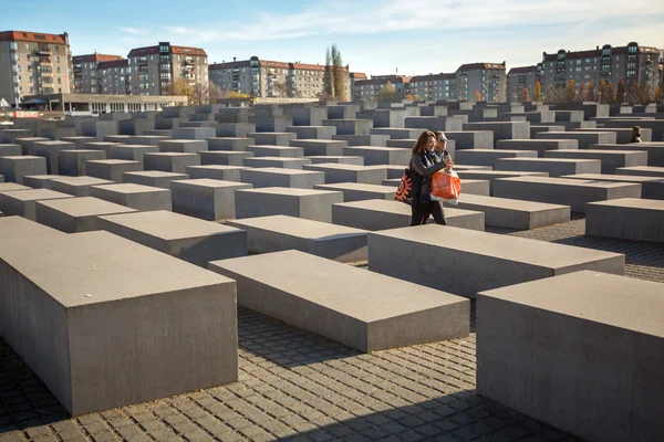 Memorial aos judeus assassinados — Fotografia de Stock