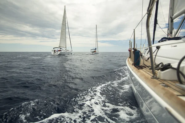 Sailing ship yachts — Stock Photo, Image