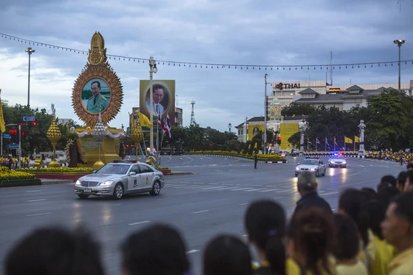 Participantes no identificados en la celebración en Bangkok — Foto de Stock