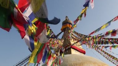 Boudhanath Stupa Katmandu Vadisi'nde