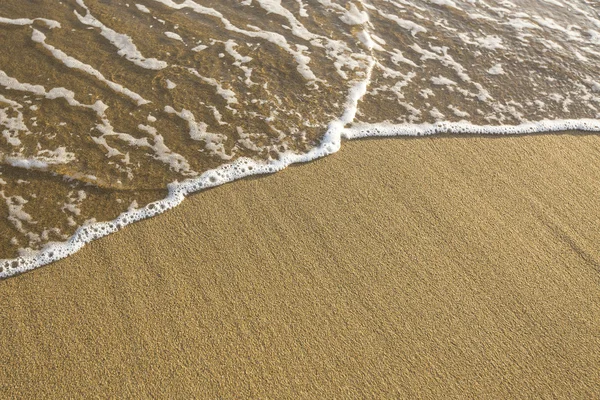 Soft surf on beach — Stock Photo, Image