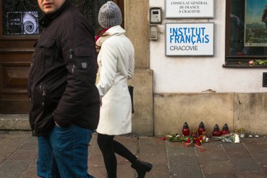 Charlie Hebdo mağdurları için dayanışma