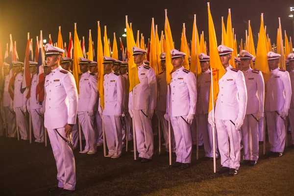 Aniversário da Tailândia Rei Bhumibol Adulyadej — Fotografia de Stock