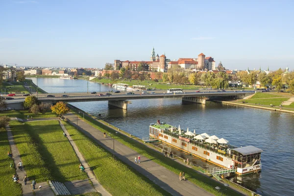 Vista del río Vístula — Foto de Stock