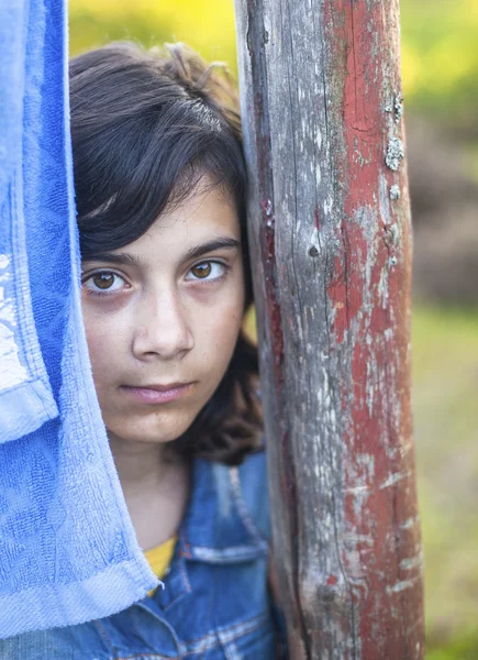 Pretty young girl — Stock Photo, Image