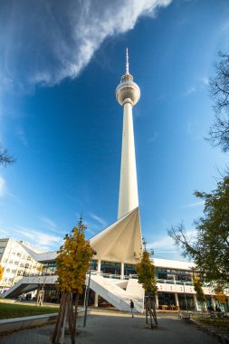 Berlin TV kulesinin manzarası