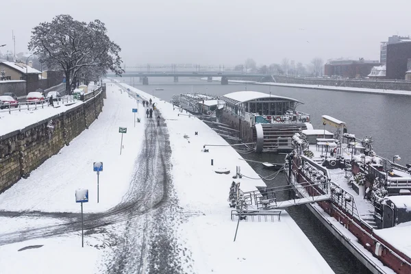 Utsikt över floden Vistula — Stockfoto