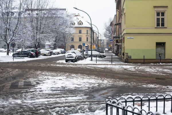 Una de las calles de Kazimierz — Foto de Stock