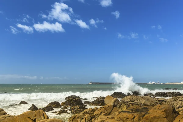 Océano surf y cielo — Foto de Stock