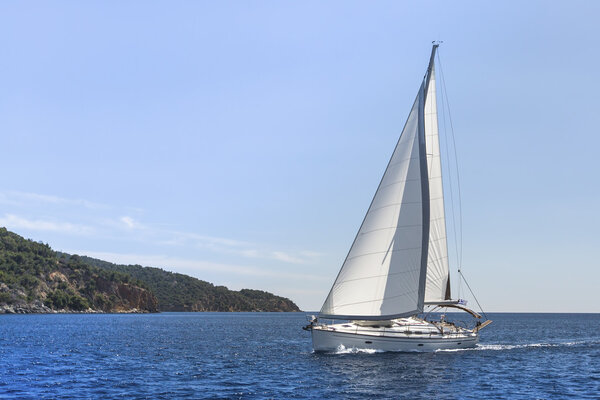 Yachting in the Mediterranean Sea