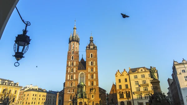 Kostel sv. Marie v Krakově — Stock fotografie