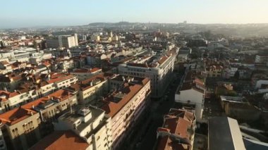 Bir Porto merkezinin görünümü