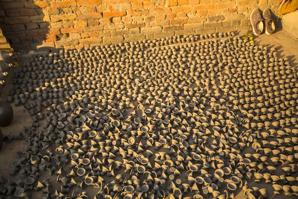 Production de poterie dans la rue — Photo