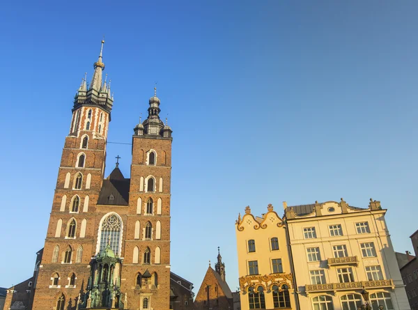 Mary's Church in Kraków — Stockfoto