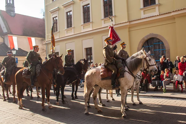 Dzień niepodległości Rzeczypospolitej Polskiej — Zdjęcie stockowe