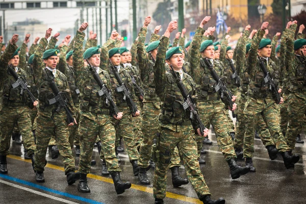 Niezidentyfikowane uczestników Niepodległo — Zdjęcie stockowe