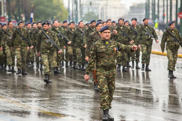 Participants non identifiés Jour de l'indépendance de la Grèce — Photo