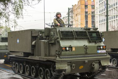 Askeri geçit töreni için Yunanistan Bağımsızlık günü