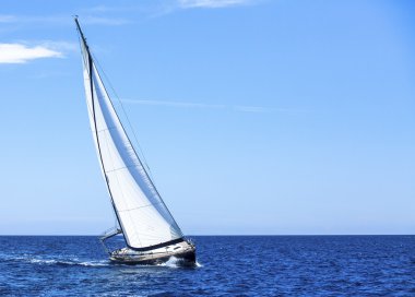 Dalgalar aracılığıyla Rüzgar yelken