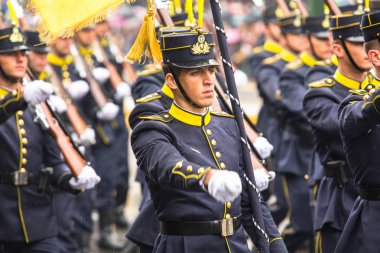 Bağımsızlık günü sırasında Yunan ordusu