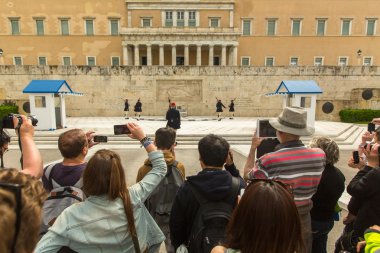 Yunan askerleri Evzones