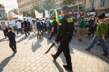 Mart ayında kenevir kurtuluş Krakow için