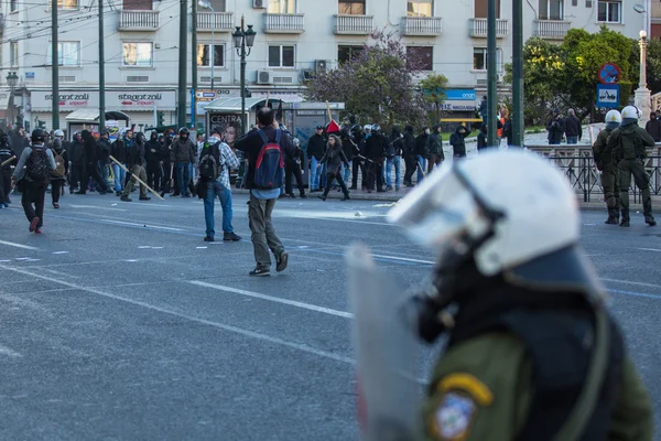 Lewicowy i anarchistycznych grup — Zdjęcie stockowe