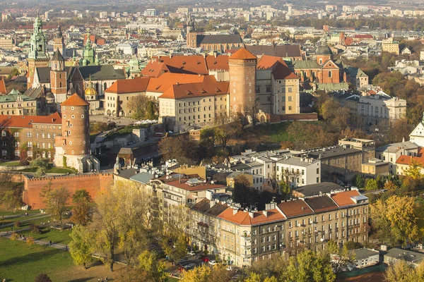 Historisk kongelige Wawel slot - Stock-foto