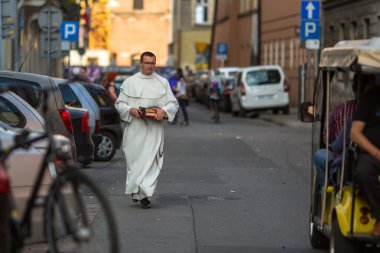 Corpus Christi bayram kutlamaları sırasında