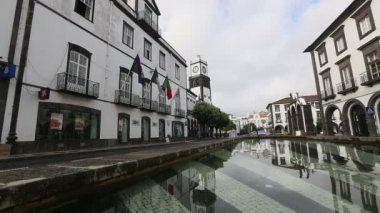 sokak Ponta Delgada Merkezi içinde