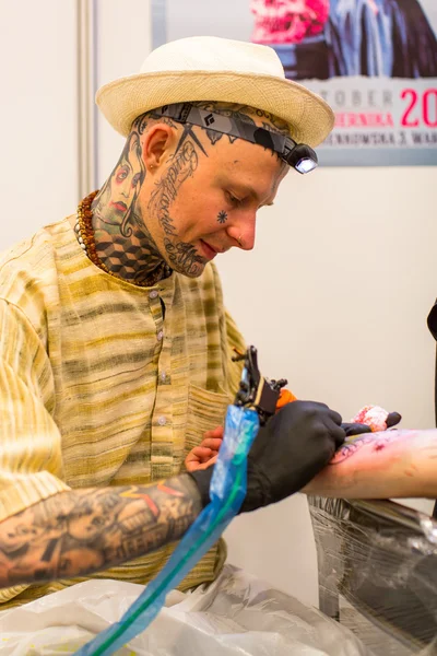 Международная конвенция о татуировке — стоковое фото