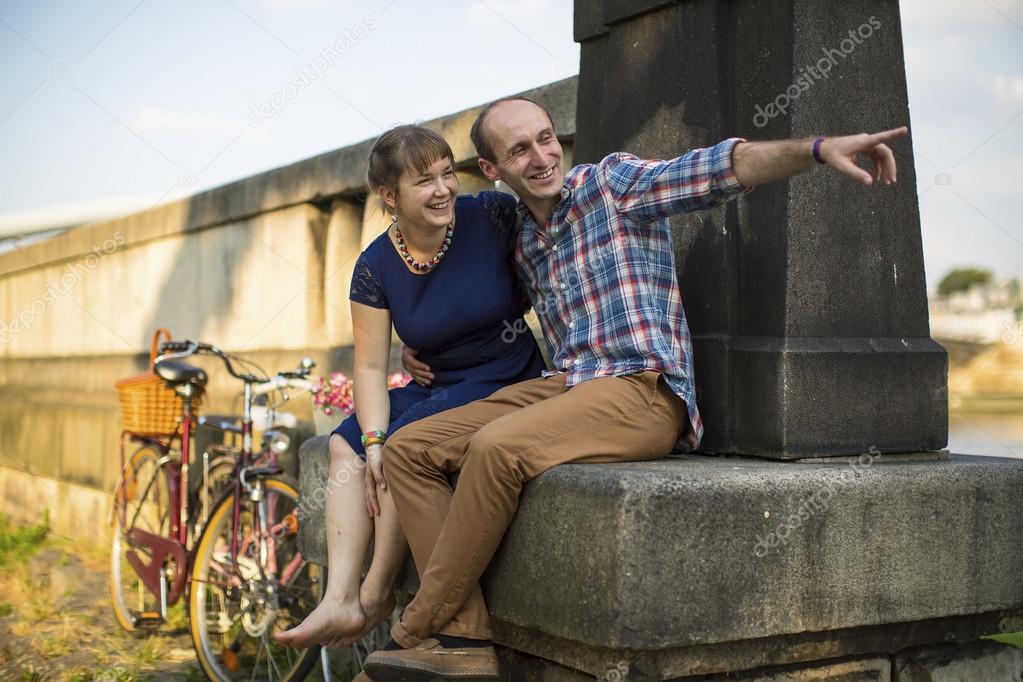 Happy young couple