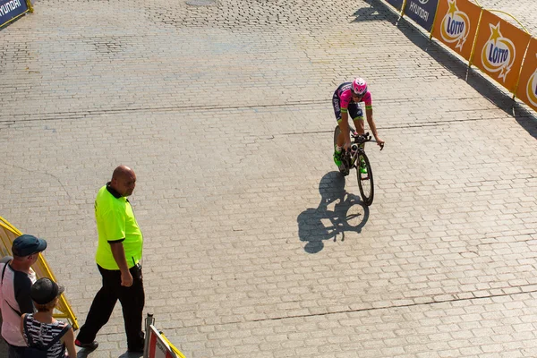 Unidentified participant of Tour de Pologne — Stockfoto