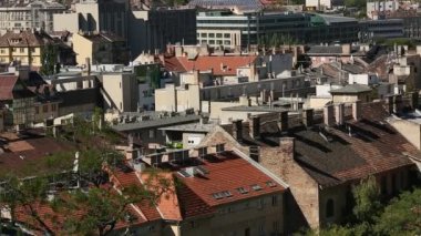 Buda yan binalara üzerinde Üstten Görünüm