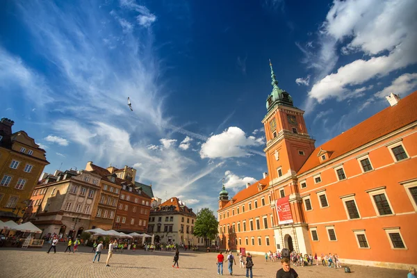 Jedna z ulice Varšavské staré město — Stock fotografie