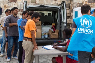 refugees are registered employees of the UNHCR