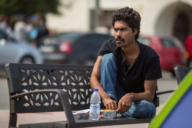 Unidentified war refugee