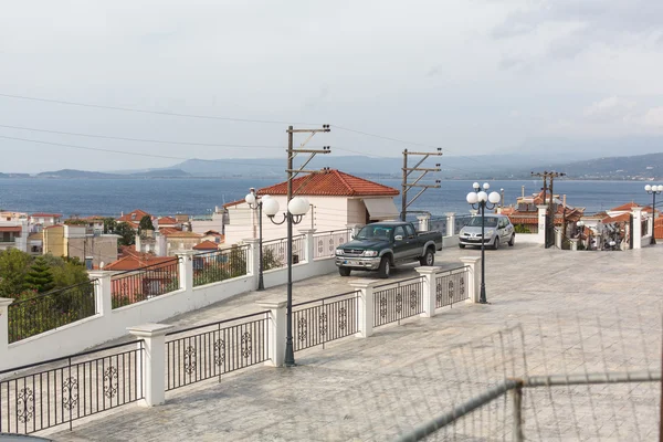 Utsikt över ön Pylos — Stockfoto
