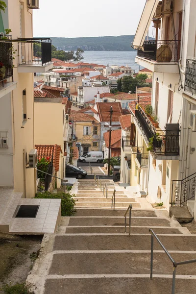 View of the island Pylos — Stock Photo, Image