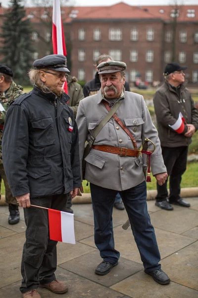 Bir Polonya Cumhuriyeti Ulusal Bağımsızlık günü — Stok fotoğraf
