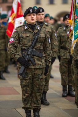 celebrating National Independence Day of Poland