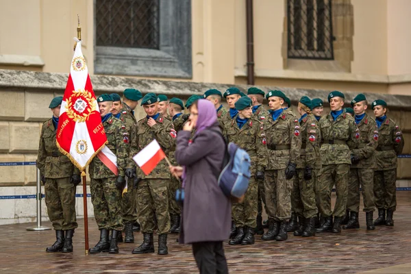 Celebrating National Independence Day of Poland — Zdjęcie stockowe