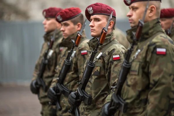 Celebrating National Independence Day of Poland — Stock Photo, Image