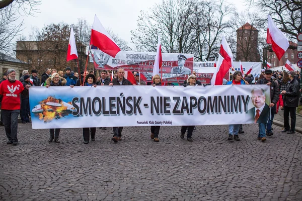 Feierlichkeiten zum nationalen Unabhängigkeitstag Polens — Stockfoto