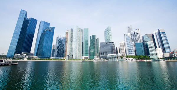 Marina Bay Skyscrapers Stock Image