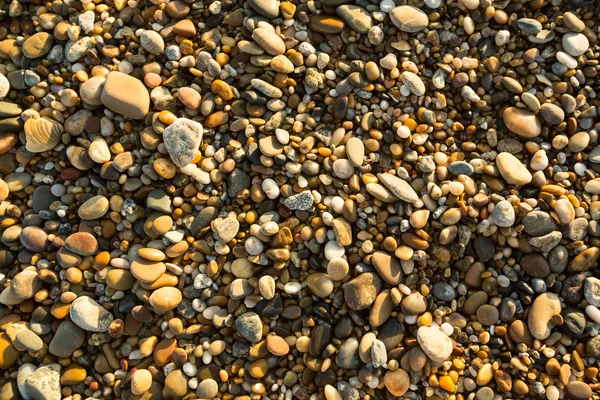 Παραλία χαλίκι πέτρες της θάλασσας — Φωτογραφία Αρχείου